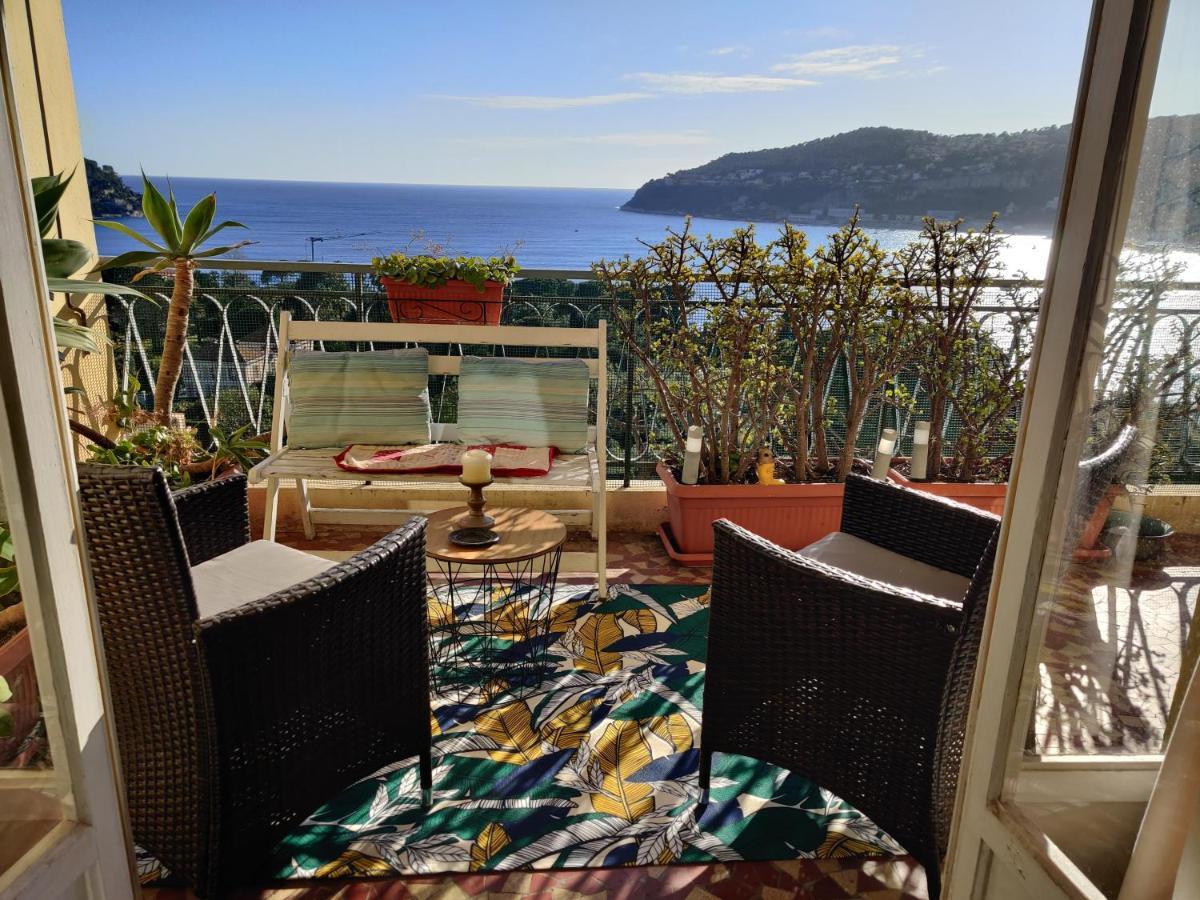 דירות Vintage Flat Overlooking Villefranche Bay מראה חיצוני תמונה